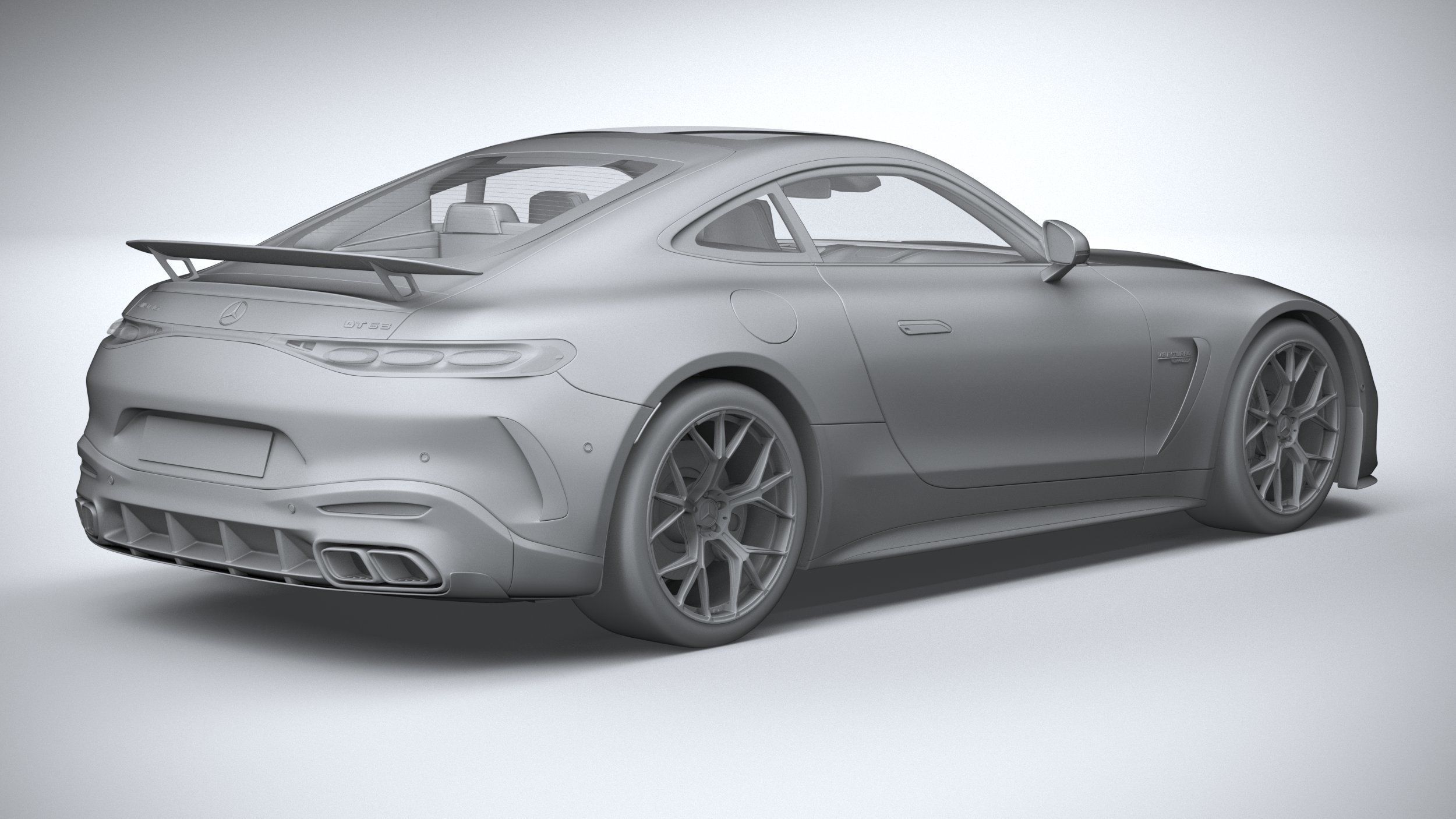 Mercedes-Benz AMG GT Coupe 2024 3D model_25
