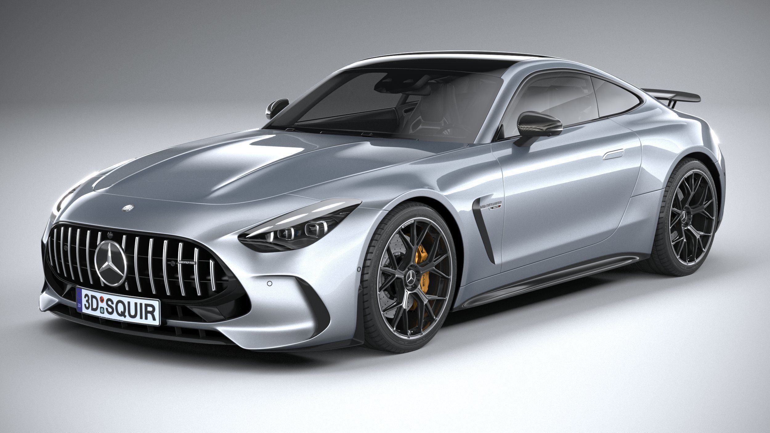 Mercedes-Benz AMG GT Coupe 2024 3D model_1