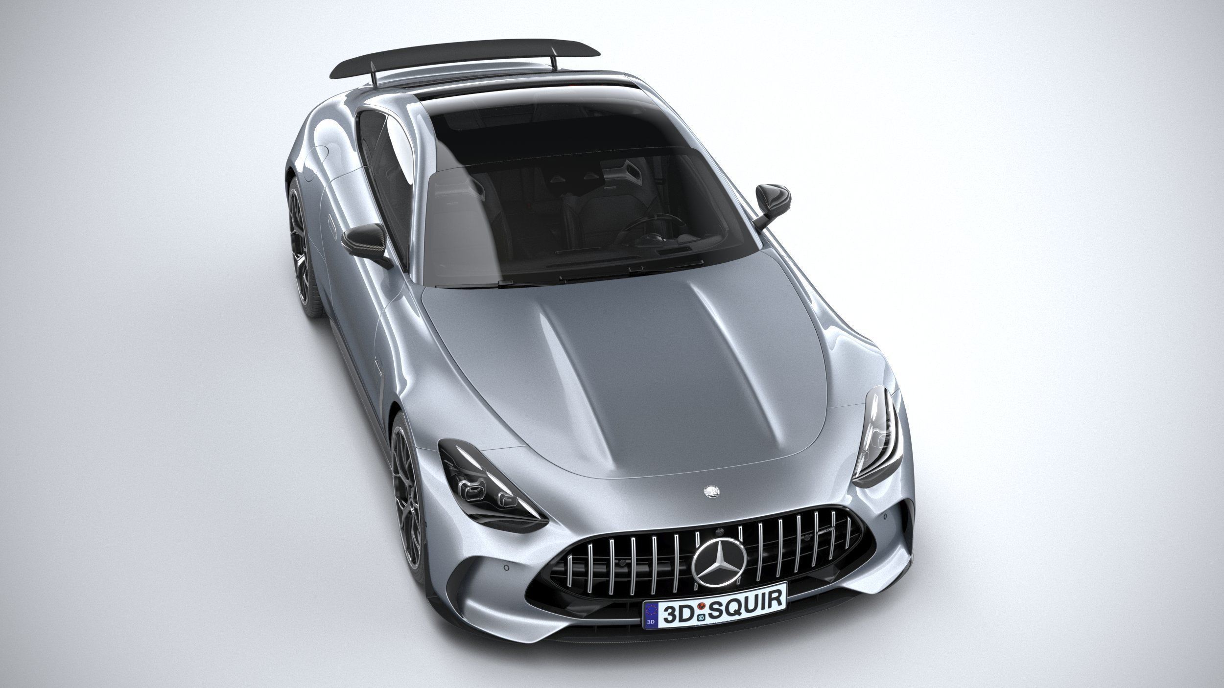 Mercedes-Benz AMG GT Coupe 2024 3D model_12