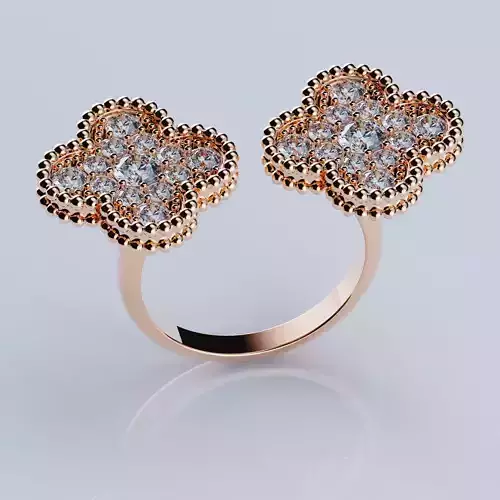 Magic Alhambra Between the Finger ring