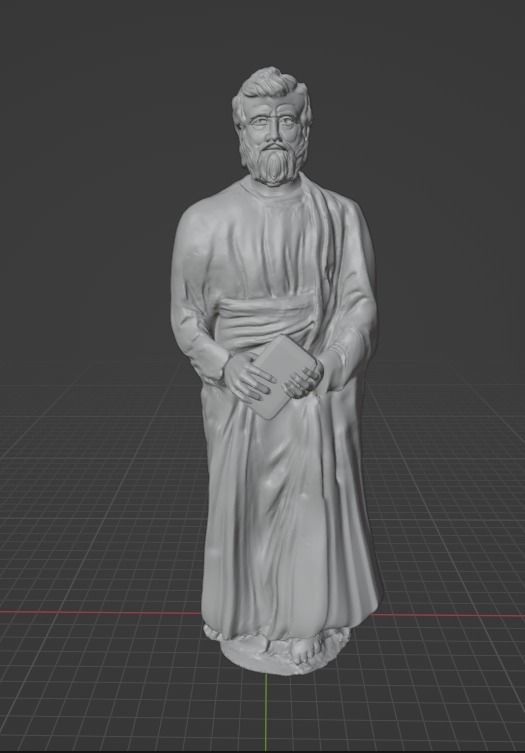 Mark the Evangelist 3D print model_2