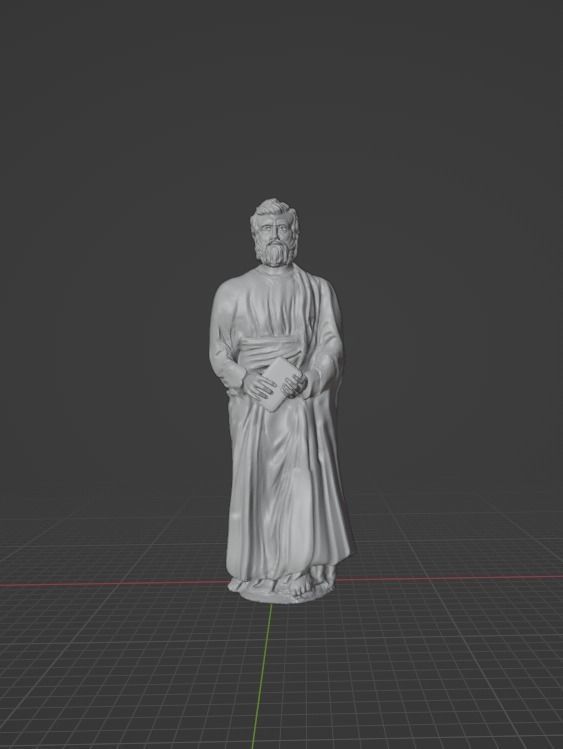 Mark the Evangelist 3D print model_1