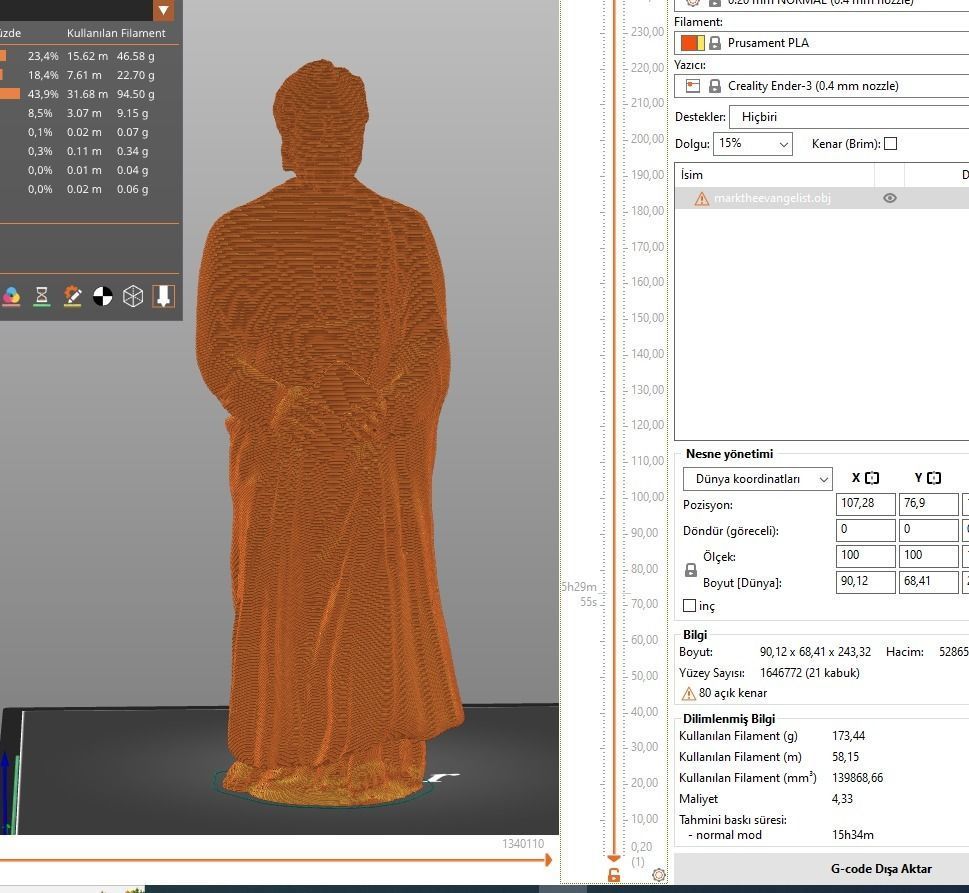 Mark the Evangelist 3D print model_24