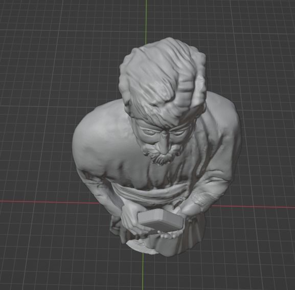 Mark the Evangelist 3D print model_3