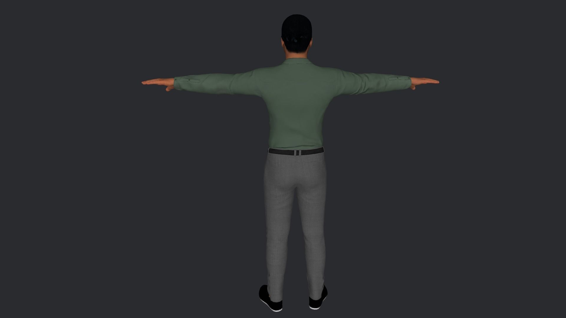 Kevin Hart Hyper Realistic Full Body Rigged Character 3D model_4