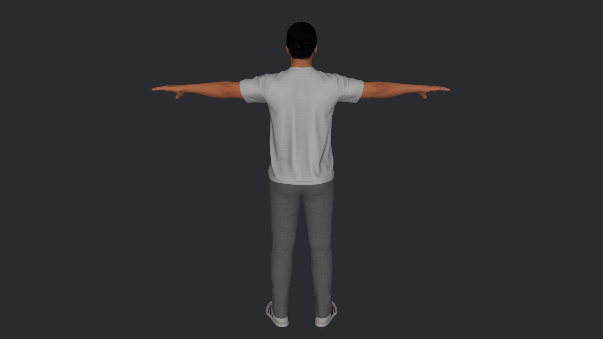 Kevin Hart Hyper Realistic Full Body Rigged Character 3D model_26