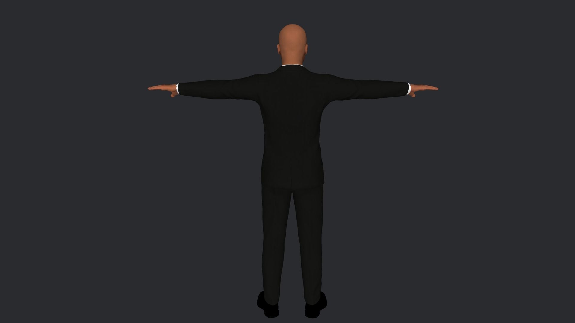 Kevin Hart Hyper Realistic Full Body Rigged Character 3D model_31
