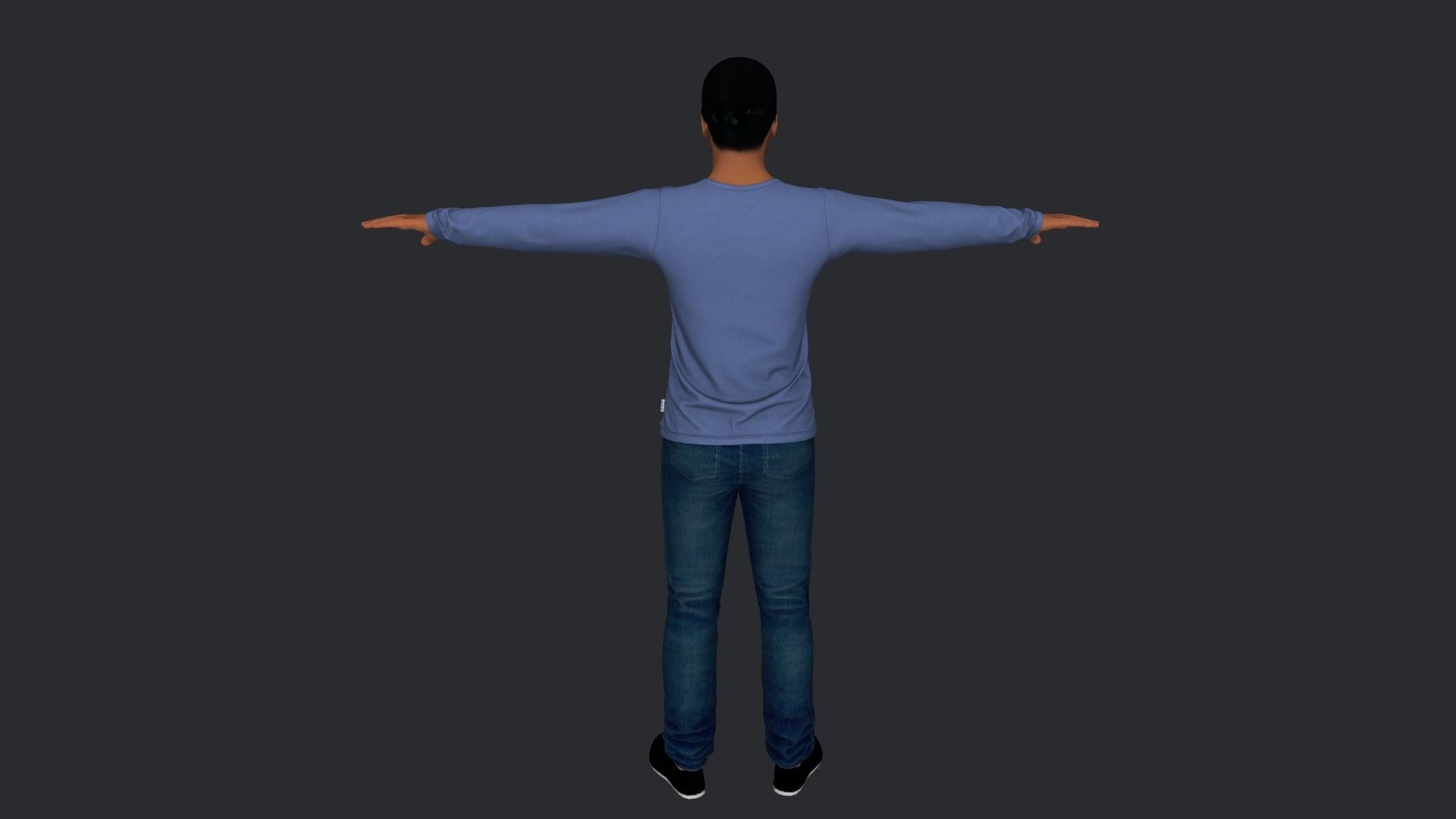 Kevin Hart Hyper Realistic Full Body Rigged Character 3D model_20