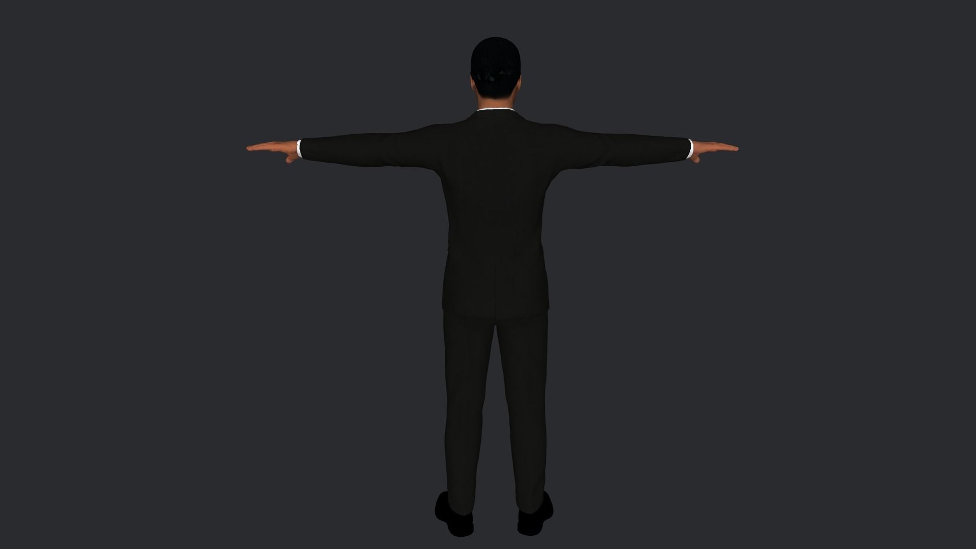 Kevin Hart Hyper Realistic Full Body Rigged Character 3D model_32
