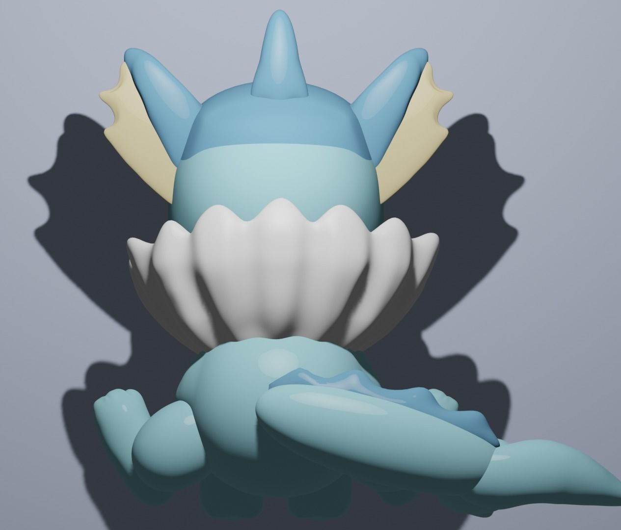 Pokemon Vaporeon 3D print model_2