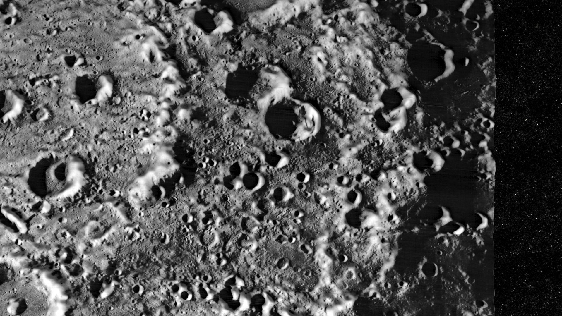 Korolev Lunar Crater 3D model_4