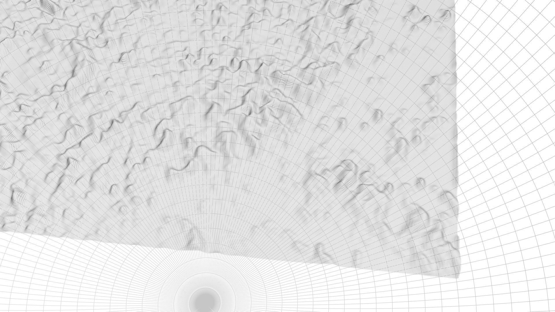 Korolev Lunar Crater 3D model_17