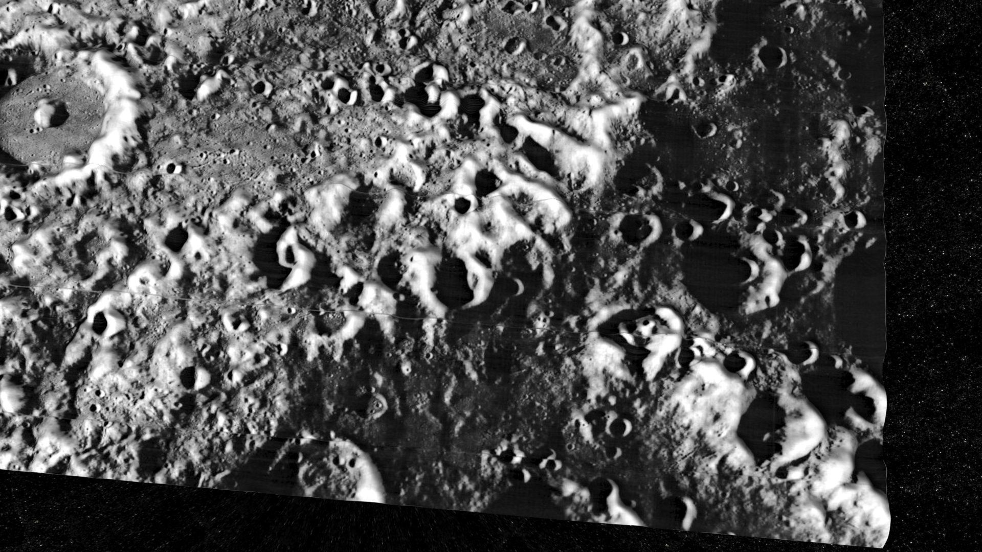 Korolev Lunar Crater 3D model_3