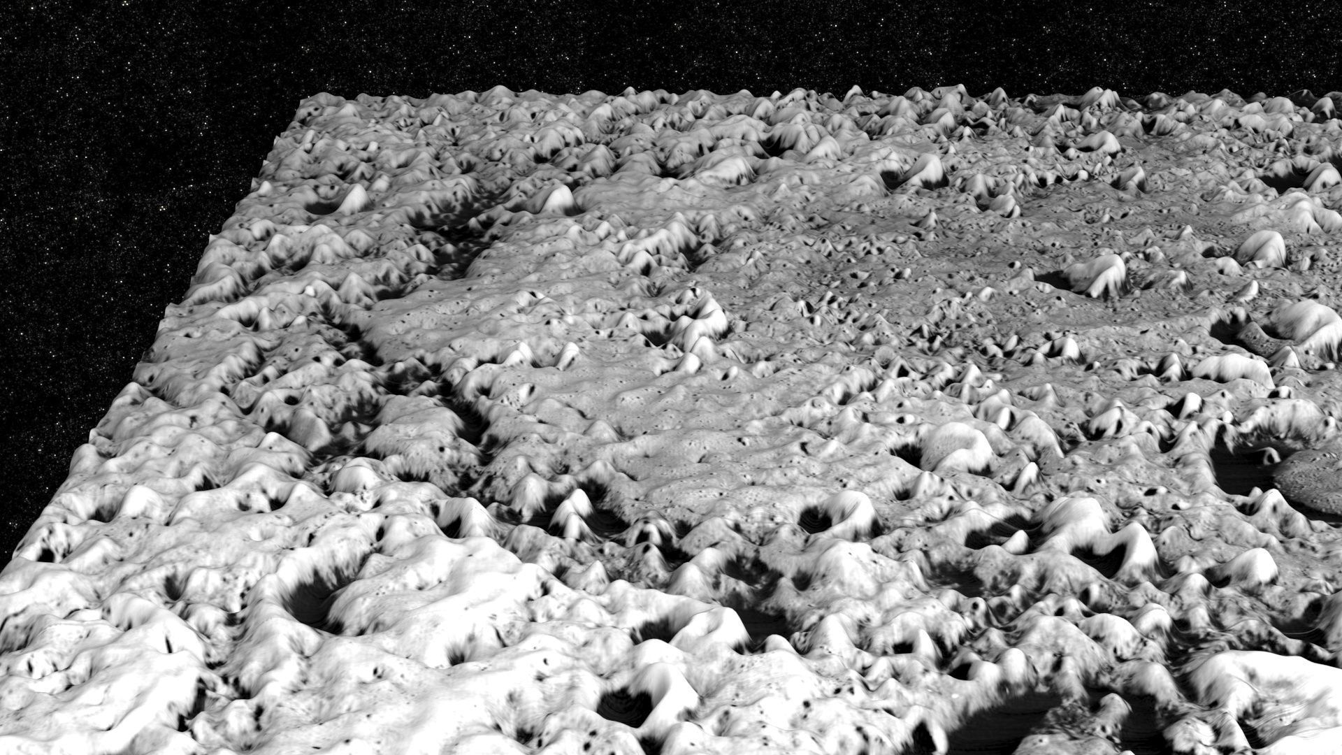 Korolev Lunar Crater 3D model_1