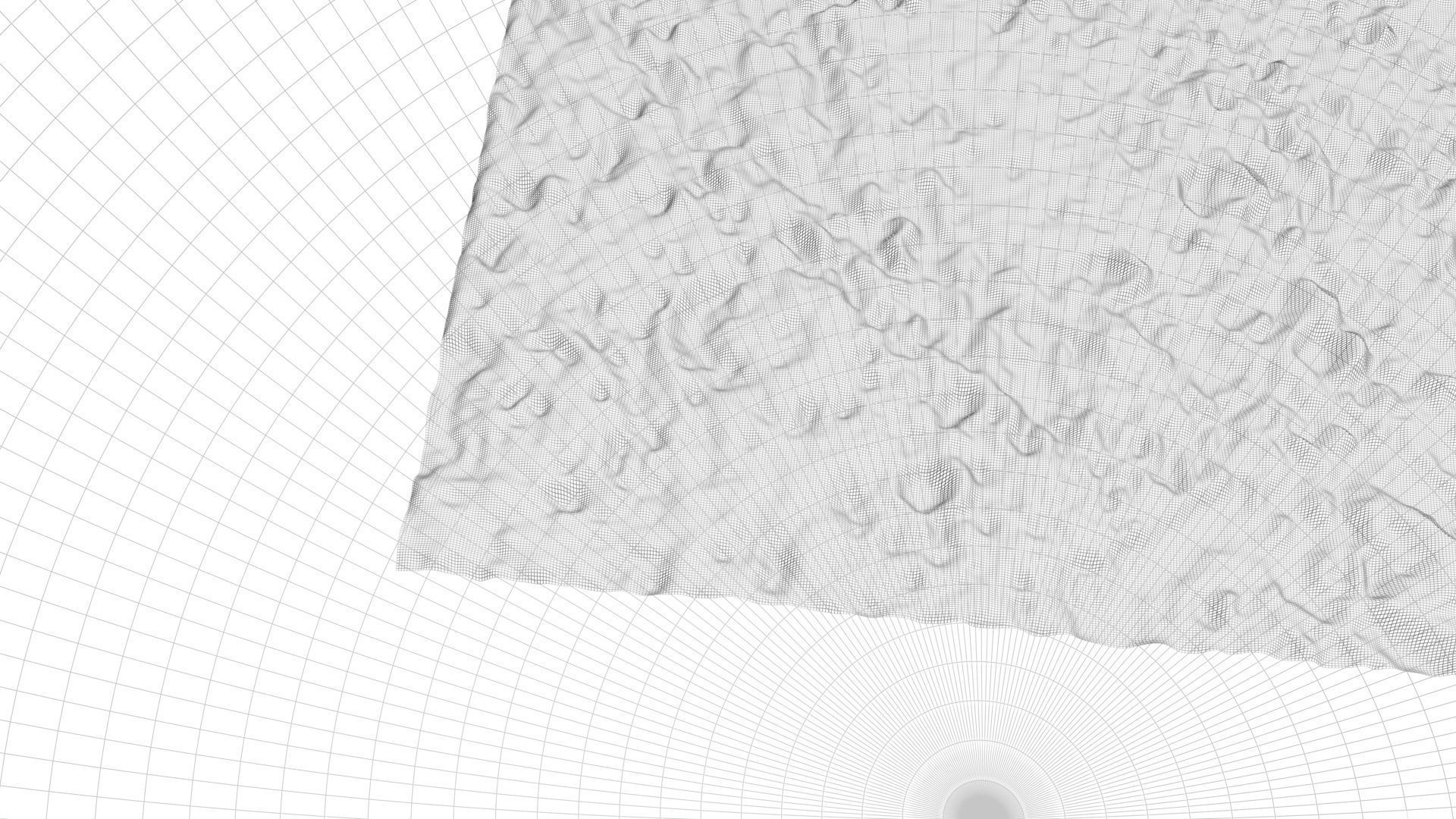 Korolev Lunar Crater 3D model_18
