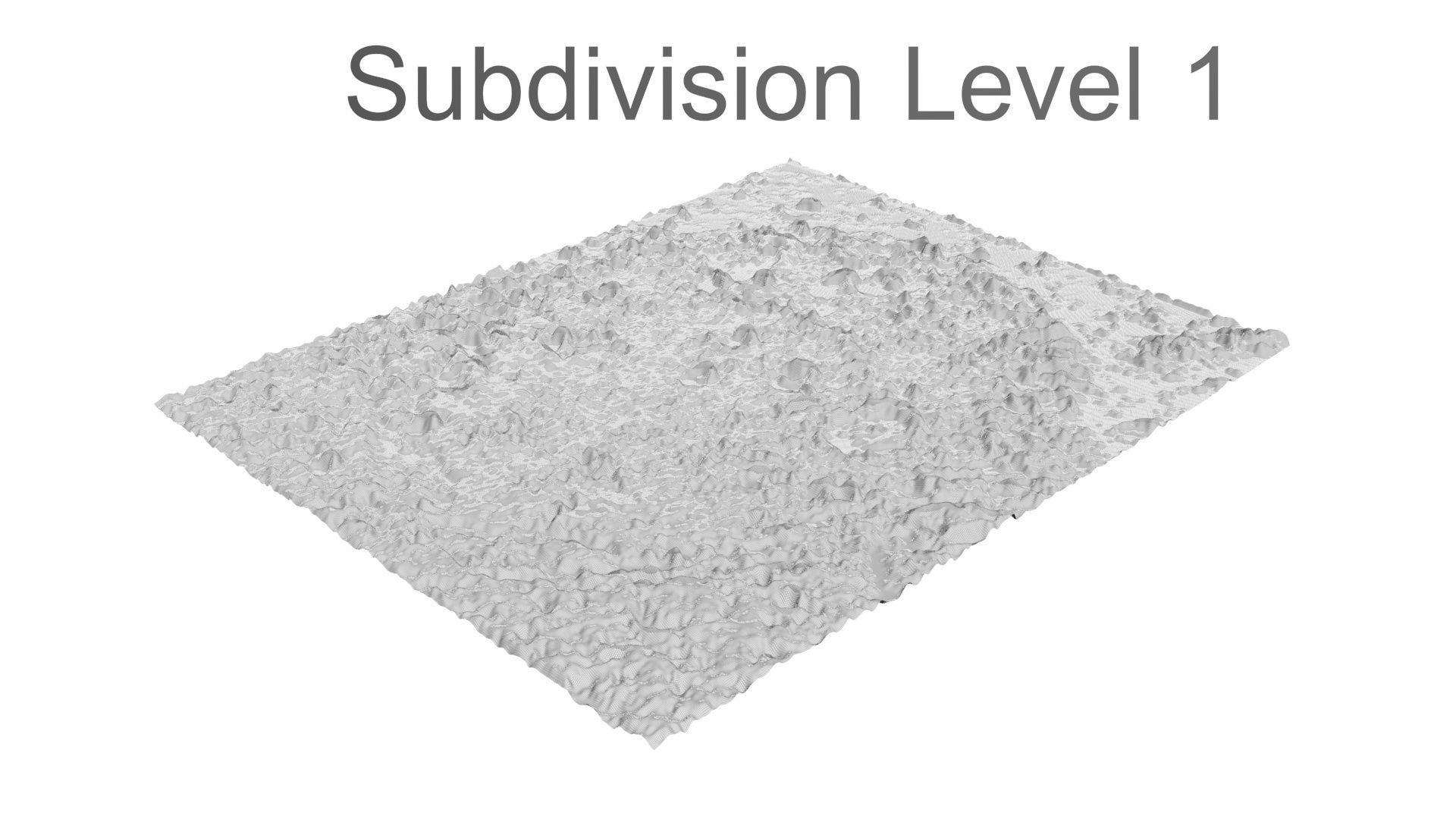 Korolev Lunar Crater 3D model_19