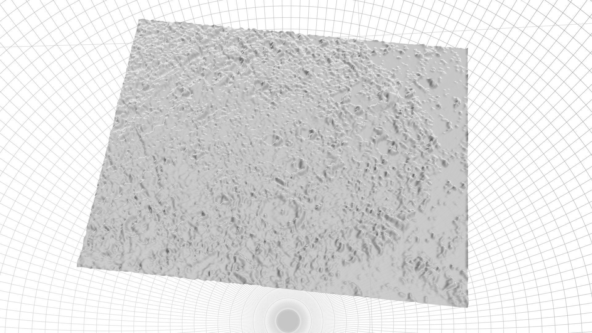 Korolev Lunar Crater 3D model_10
