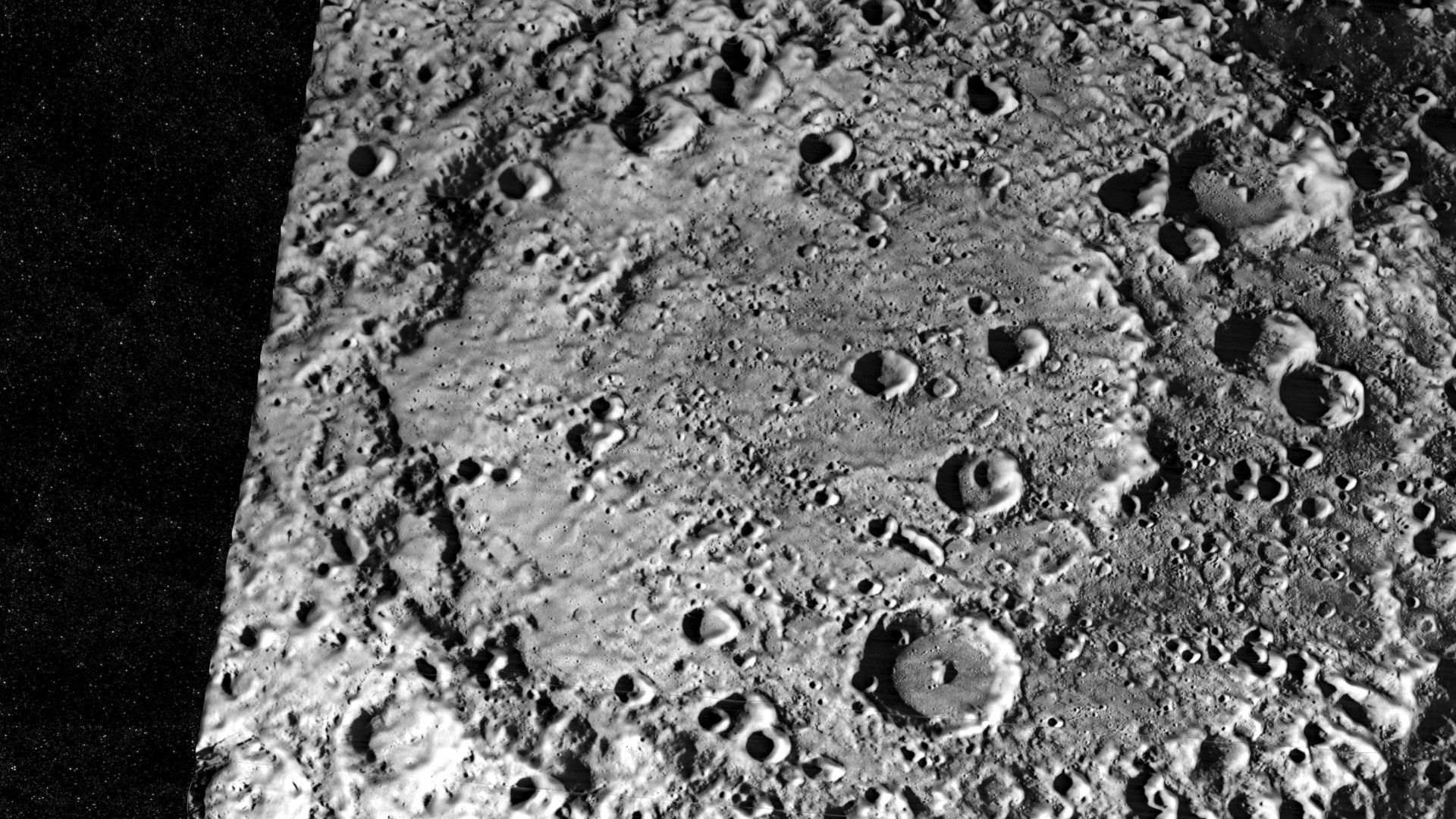 Korolev Lunar Crater 3D model_7