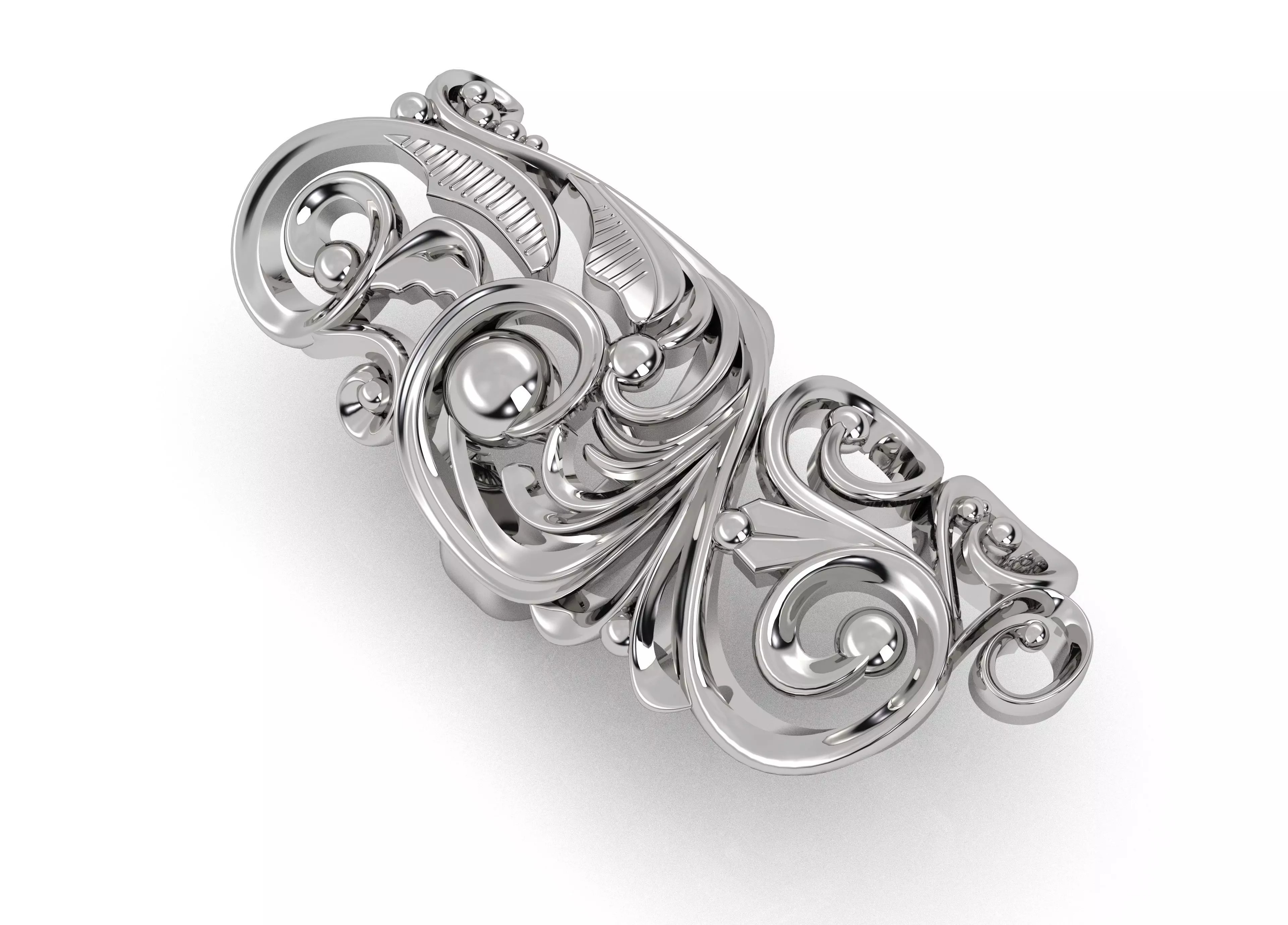 70 Pattern Ring 3D print model_0