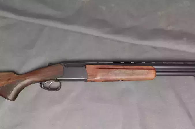 Scan IZh-27 M or  MP-27 M USSR russian double barrel shotgun 3D model