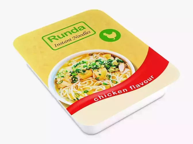 Instant Noodles Packaging Runda Simple M 1 3D model