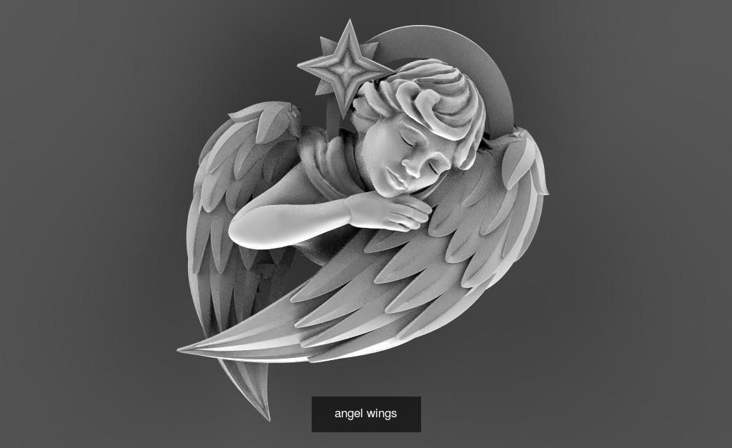 angels 3D Model Collection_2