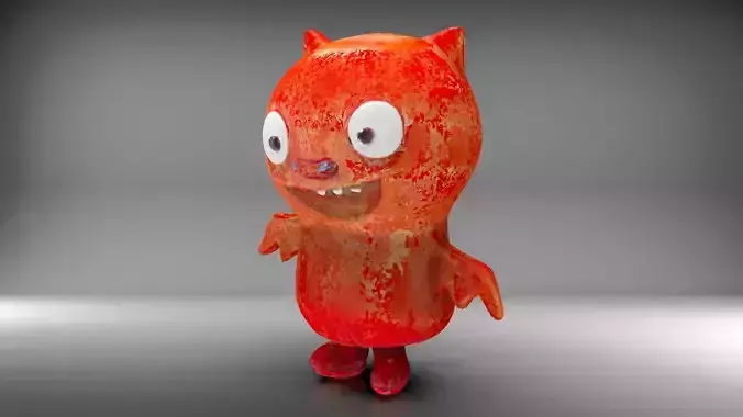 3d cartoon ugly model