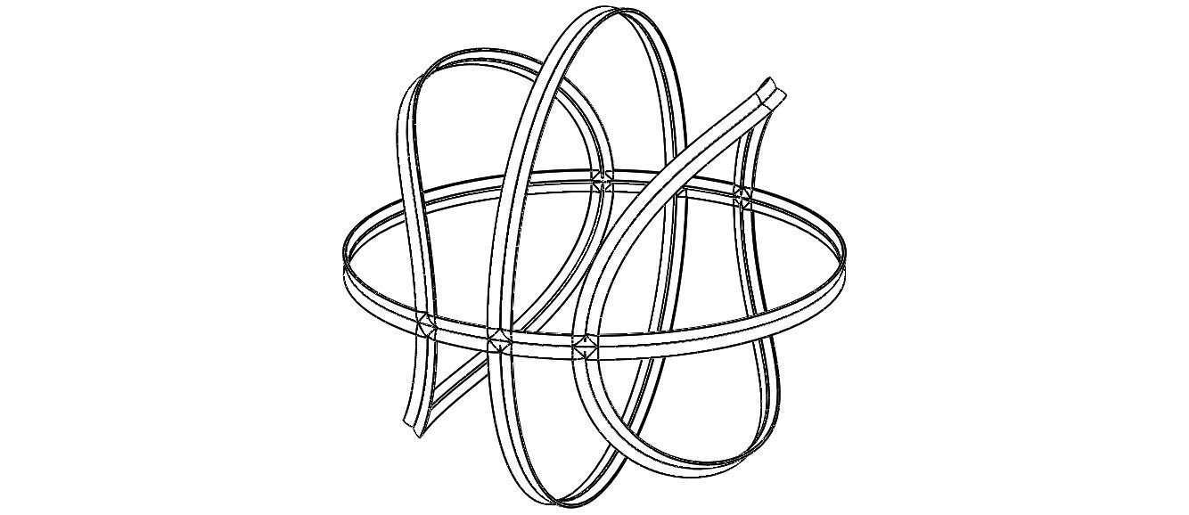 Wireframe Shape Basketball 3D print model_2