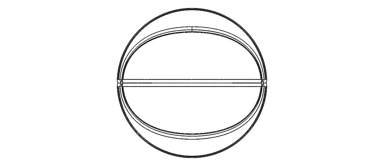 Wireframe Shape Basketball 3D print model_38