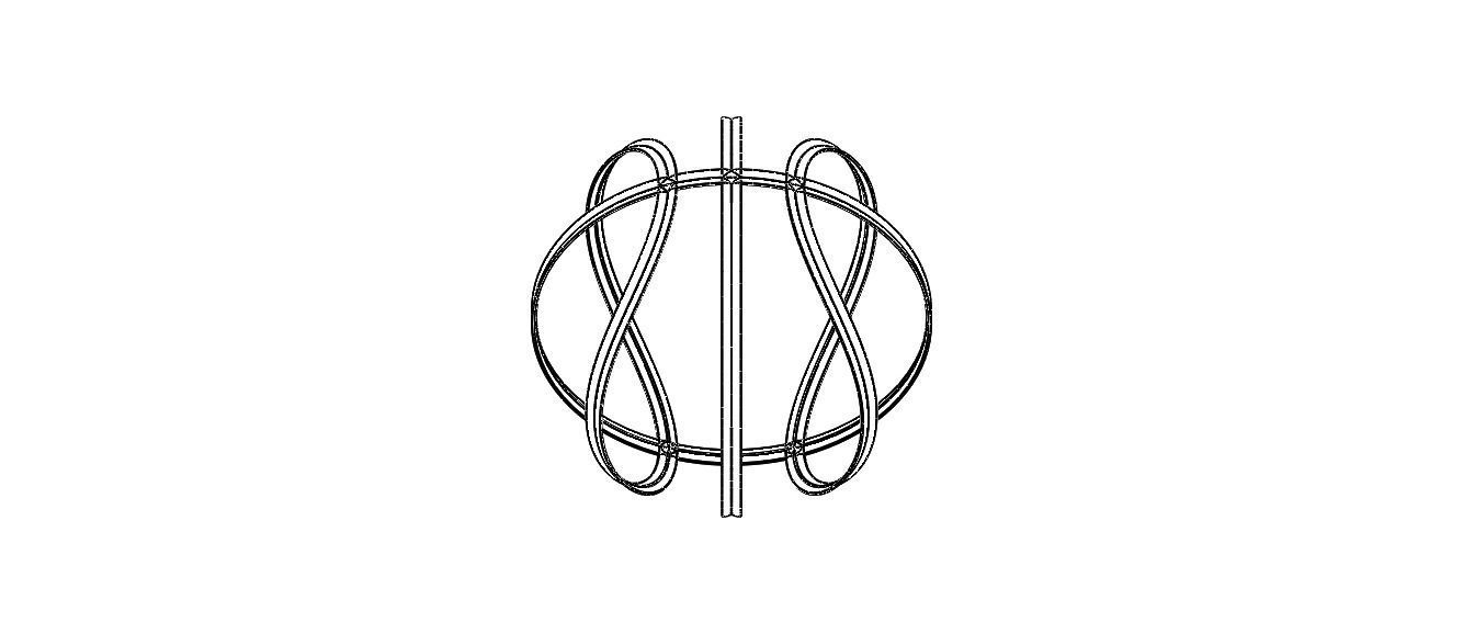 Wireframe Shape Basketball 3D print model_26
