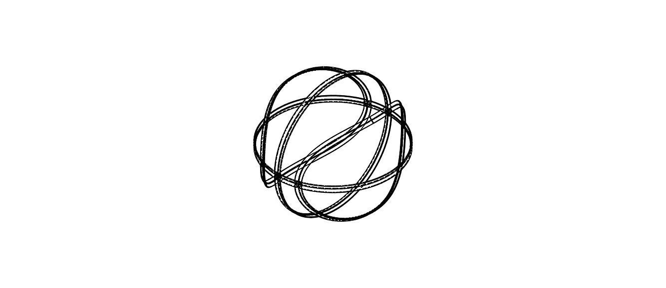 Wireframe Shape Basketball 3D print model_7