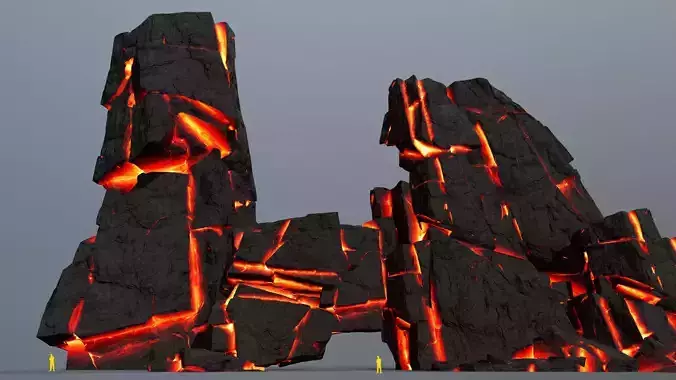 lava rocks