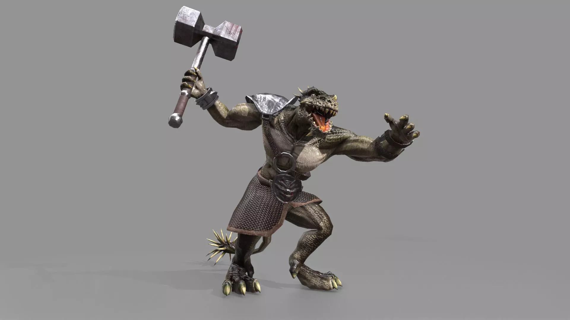 DRAGONIDE GAME READY ANIMATED MODEL Low-poly 3D model_0