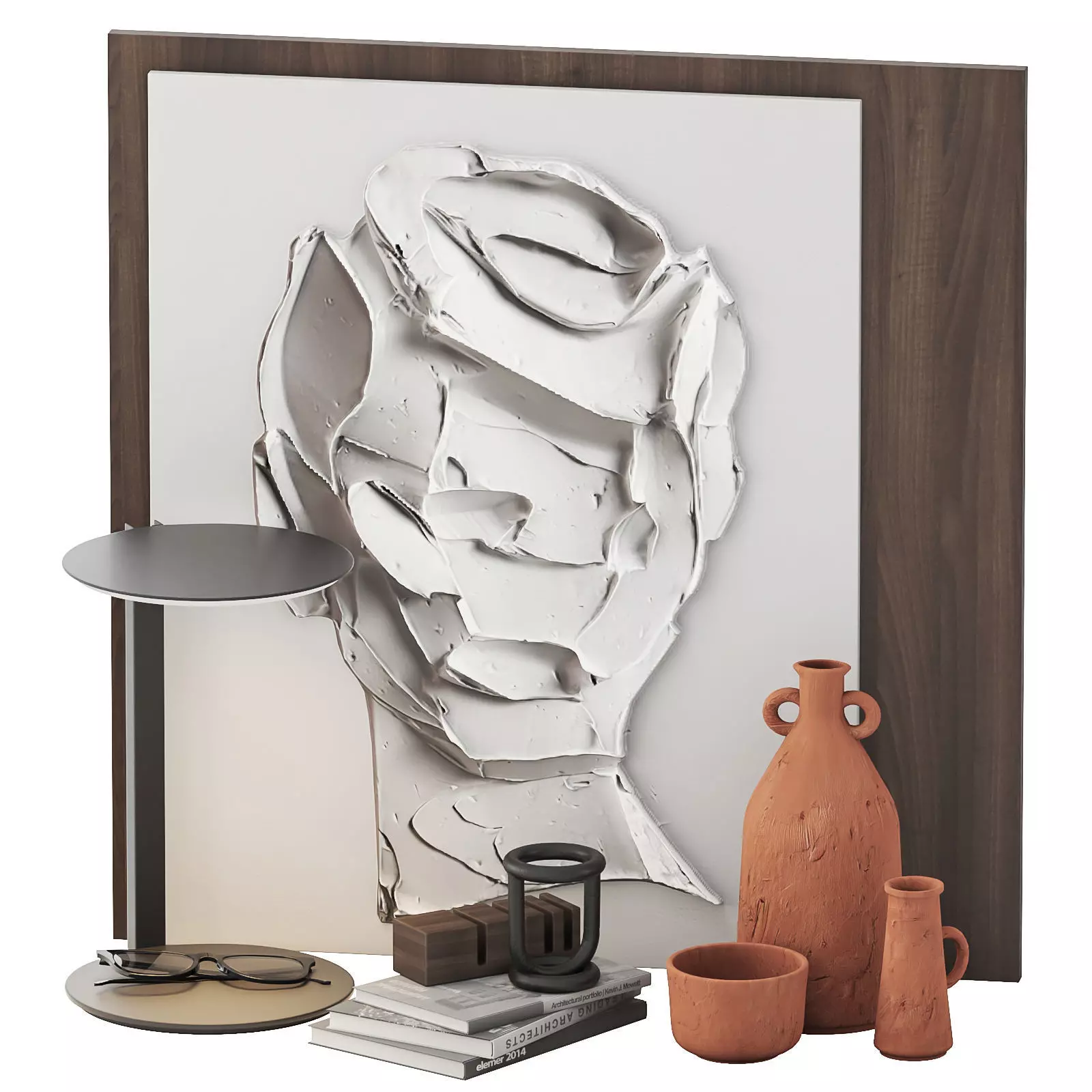 Dec Set Plaster portrait 03 3D model_0