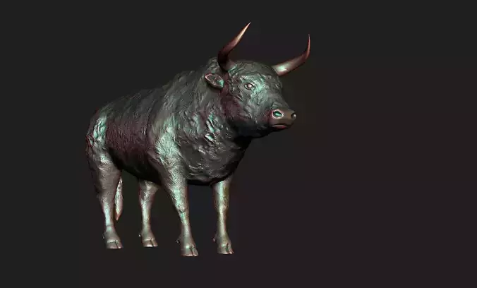 bull 3d model