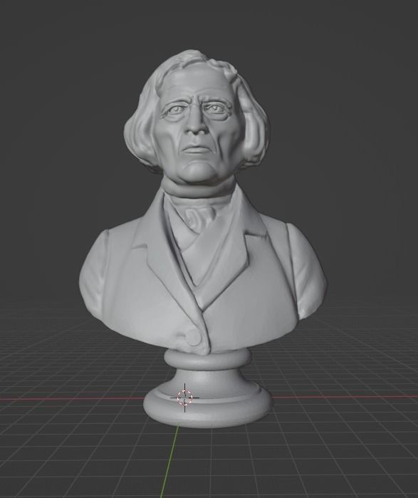 Jacob Grimm 3D print model_2