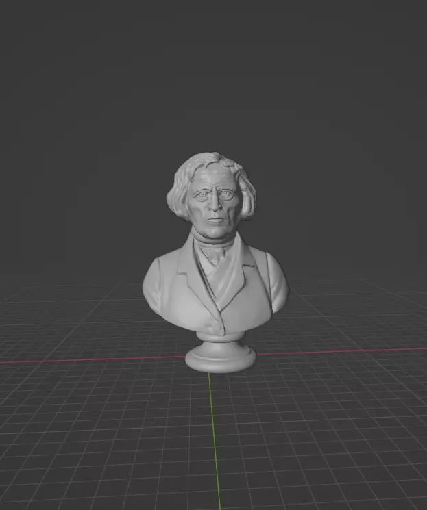 Jacob Grimm 3D print model_0