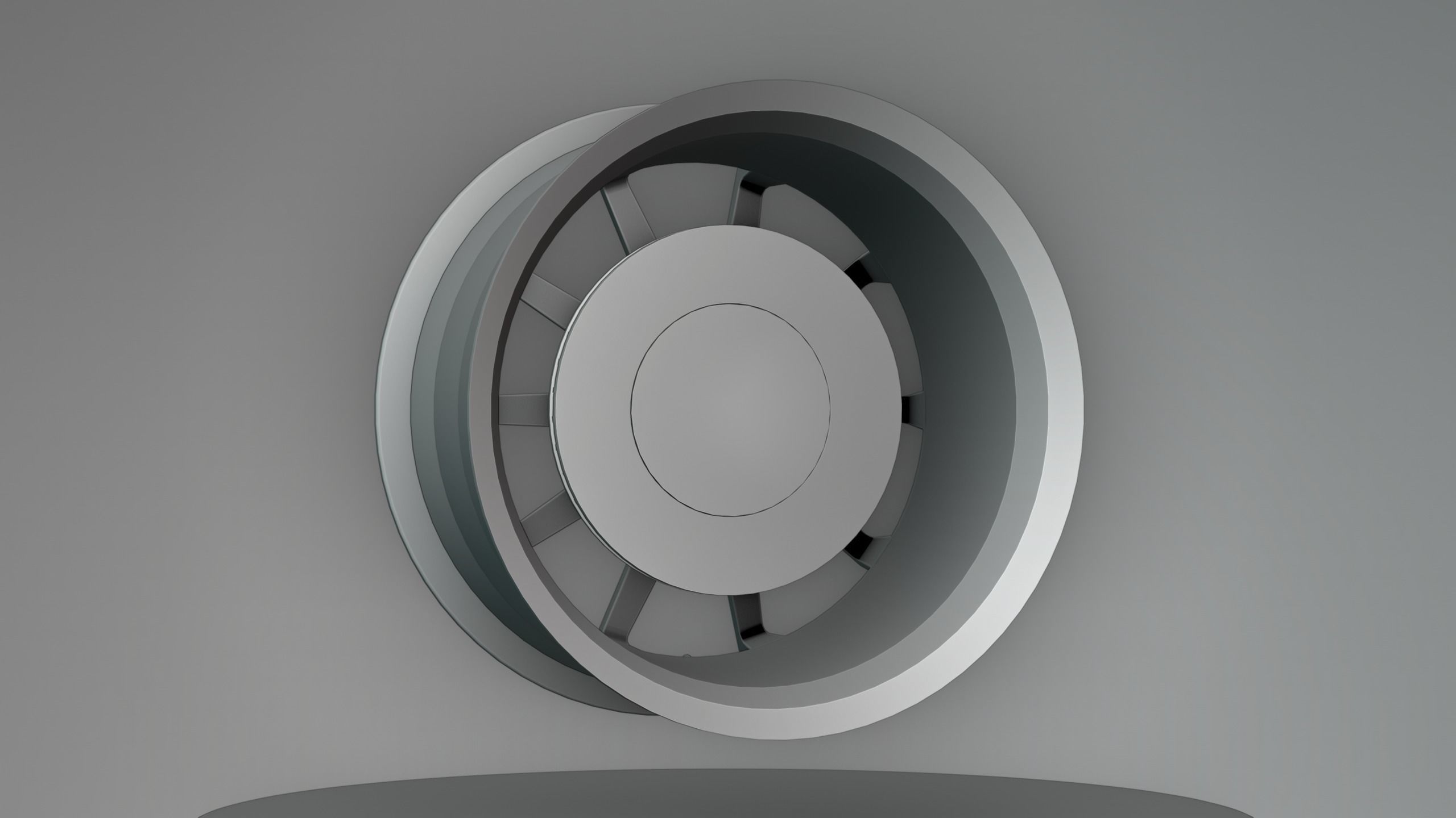 Ferrada FR4 Wheels - Game Ready - Low Poly - Fully Textured Low-poly 3D model_25