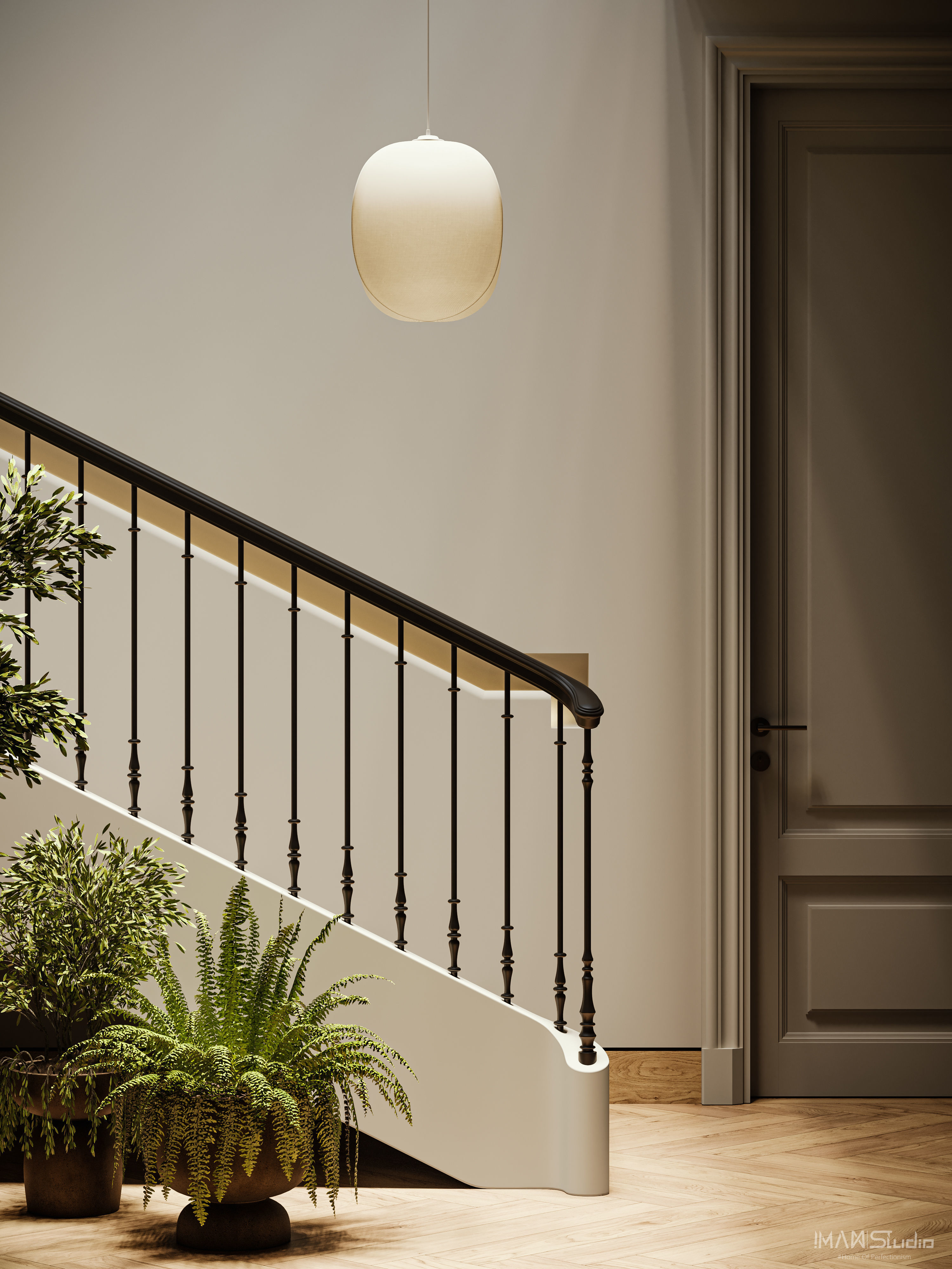 The UC Stair 3D model_2