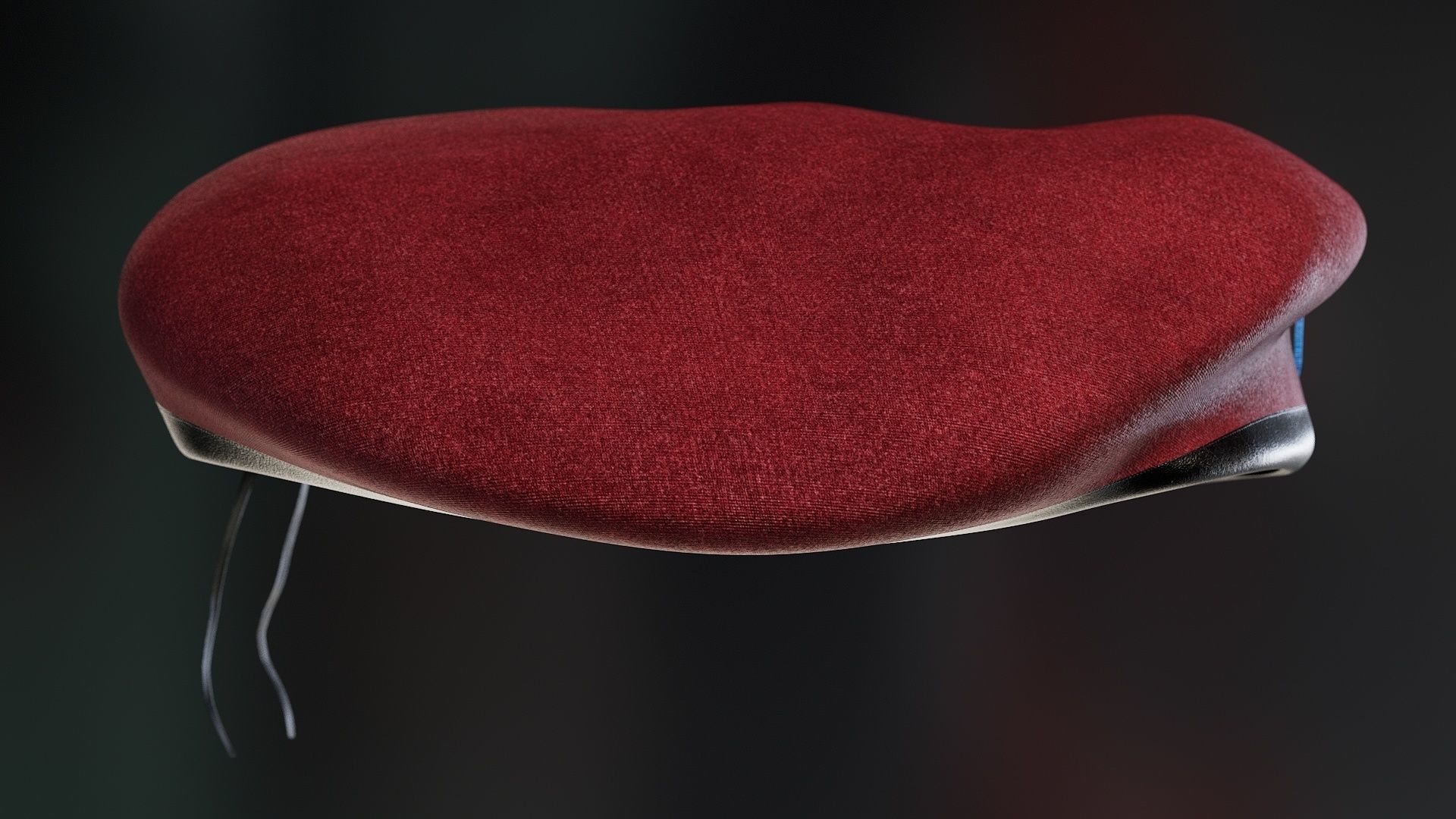 Army collection  Beret and Hand  Low-poly 3D model_28