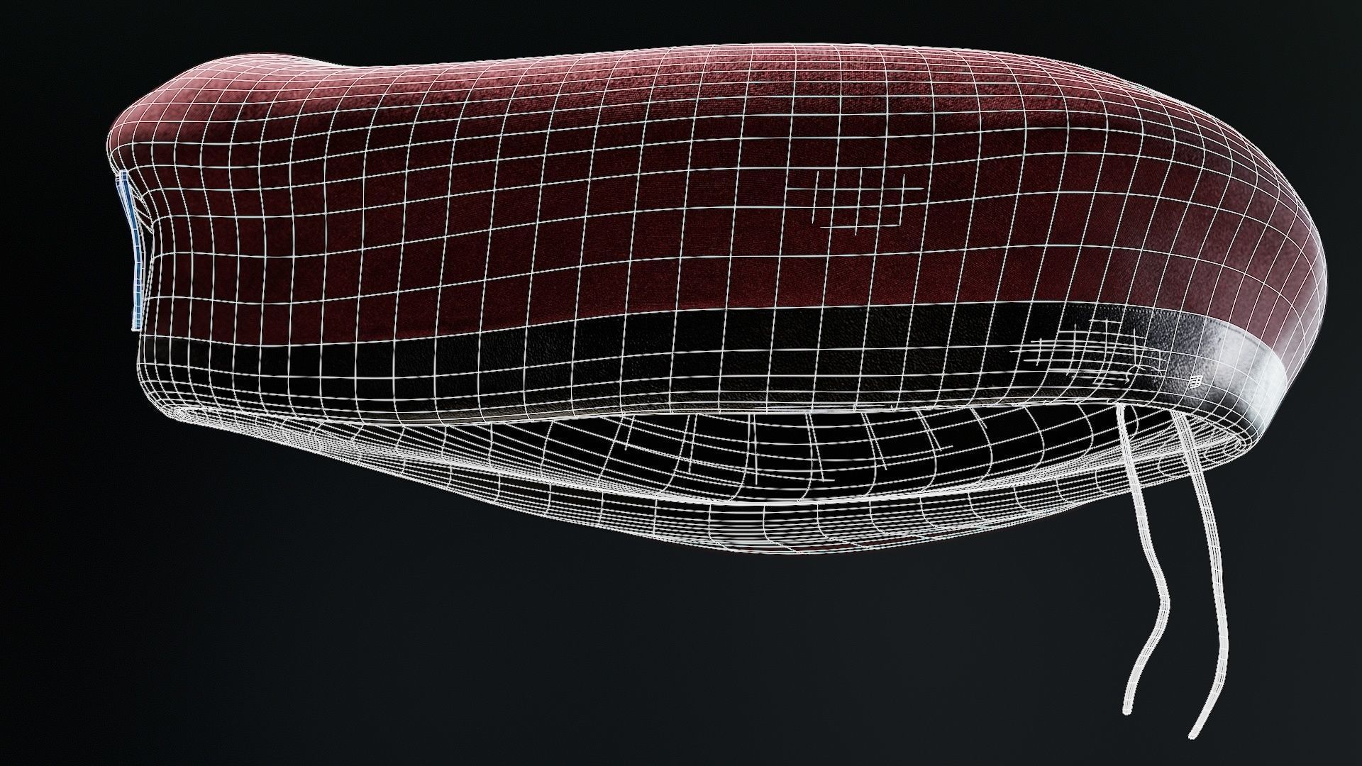 Army collection  Beret and Hand  Low-poly 3D model_39