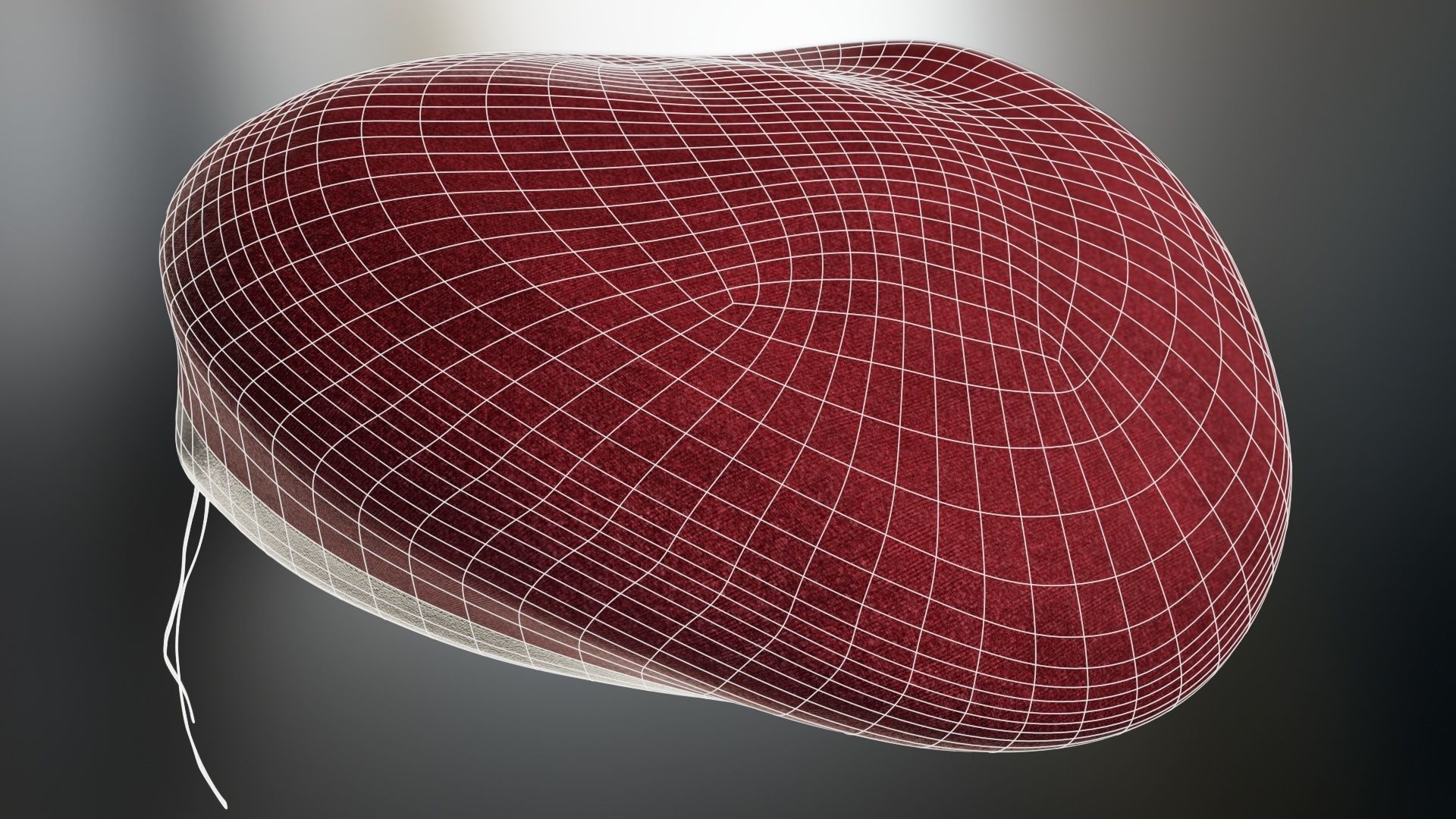 Army collection  Beret and Hand  Low-poly 3D model_42