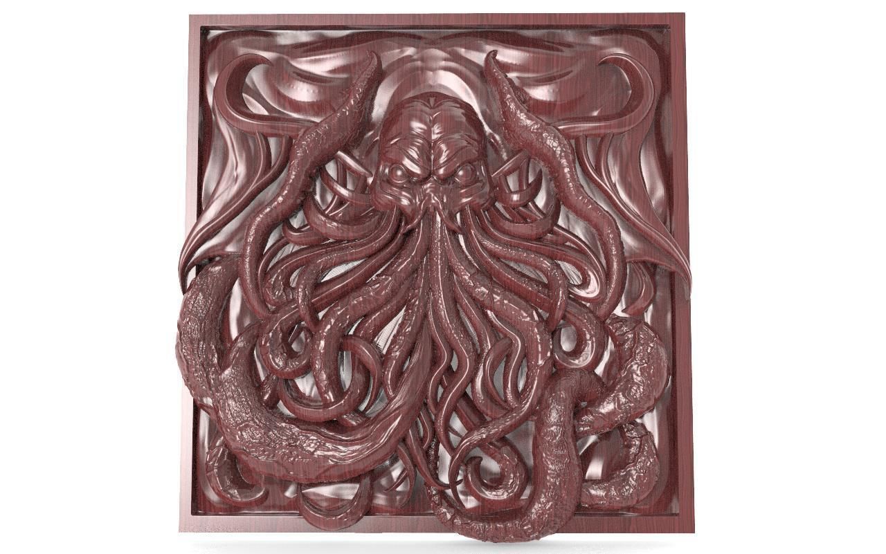Cthulhu CNC  3D print model_6