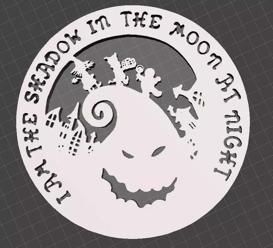 Oogie Boogie light 3D print model