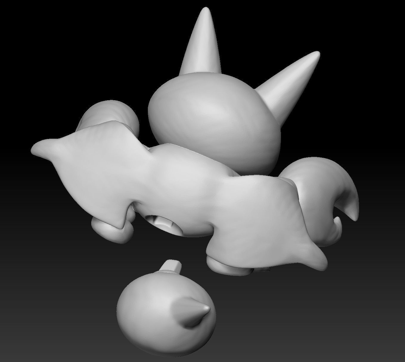 Pokemon Gligar Gliscor 3D print model_3