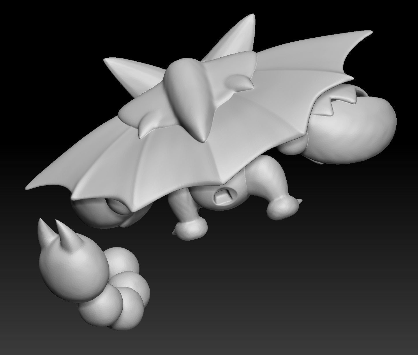 Pokemon Gligar Gliscor 3D print model_4