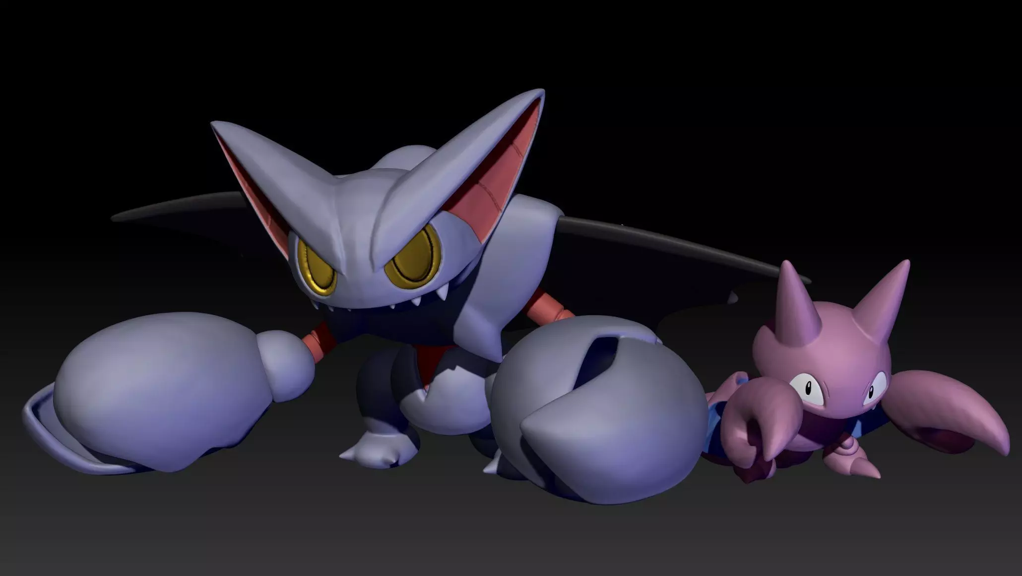 Pokemon Gligar Gliscor 3D print model_0