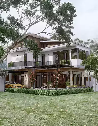 Lumion 10 SCENES PREMIUM EXTERIOR EFFECT READY 3D model