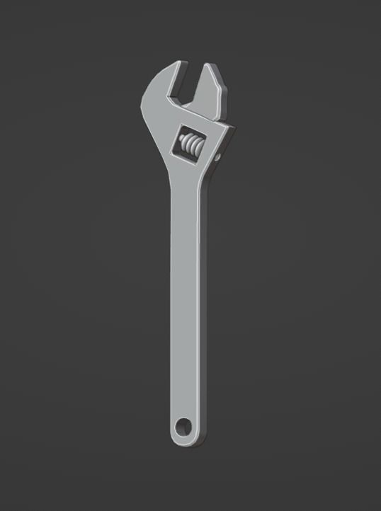 wrench 3D model_4