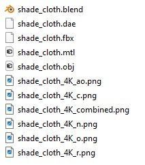 Shade Cloth close-up 4K Texture_6